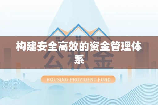 容城构建安全高效的资金管理体系
